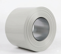Matériaux de construction : Bobine d'acier PPGI pour système de toiture à joint debout, rigide, norme JIS, revêtement Z10-Z29, qualité CGLCC/CGCC, découpe sur mesure