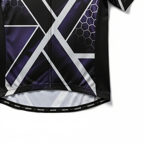 Maillot de Ciclismo Aerodinámico con Mangas Cortadas a Láser, Camiseta de Ciclismo de Grado Profesional, Ligera y Transpirable - Product Image 2