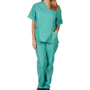 Lightweight <b>Hospital</b> <b>Scrubs</b> Professional Uniform Comfortable Breathable Medical Workwear For Nurses Healthcare <b>Scrubs</b> - Product Image 1