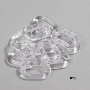 Accessoires de luxe personnalisés, chaînes décoratives multi-usages, chaînes en résine épaisse, chaînes en acrylique, décoration murale - Product Image 1