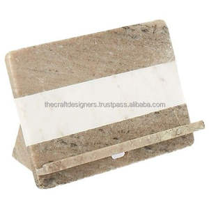 Natural Stone Marble Cookbook Holder For Luxury Homes Combining Function Durability And Decorative Appeal - Product Image 2