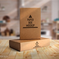 Dossiers ondulés personnalisés et colorés avec pelliculage mat et gaufrage pour l'expédition de gâteaux, beignets, chocolats et cadeaux gourmands
