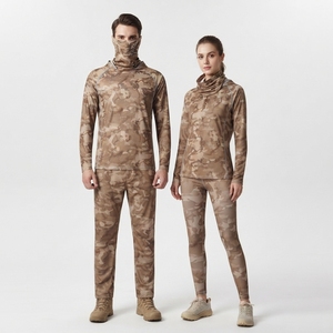 Camisa de Pesca con Capucha para Hombre, OEM ODM, Manga Larga, Impermeable, Transpirable, UPF 50, Protección Solar, Estampada, Tallas Grandes - Product Image 2