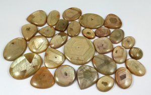 Natural Yellow Sapphire Loose Gemstone Polished Mix Shape Cabochon Making Jewelry wholesale price - Product Image 4