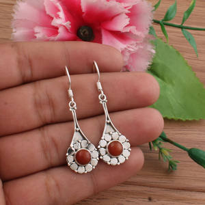 Boucles d'oreilles pendantes turquoise en argent sterling 925, bijoux de luxe pour femmes, occasion de fête, pierre de naissance de décembre - Product Image 1