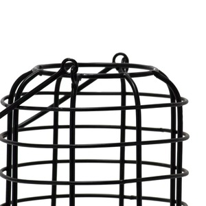 Farol de hierro con diseño de malla, 8.75 pulgadas de alto x 8.5 pulgadas de ancho, portavelas duradero para decoración del hogar - Product Image 3