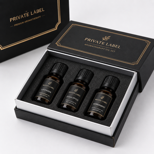 Lot de 4 Huiles Essentielles Pures OEM : Lavande, Citronnelle, Menthe Poivrée, Arbre à Thé pour Soins Personnels et Diffuseur d'Aromathérapie (Vente en Gros) - Product Image 1