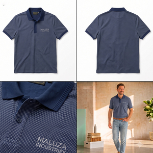 Camisa Casual de Manga Corta de Lona de Poliéster y Algodón para Hombre, Venta al por Mayor del Fabricante, Impresión de Logotipo de Marca Personalizada, Transpirable, Verano - Product Image 5