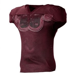 Maillot de football sans manches en maille noire pour homme, col en V, respirant, ajusté, vêtements de sport pour adultes, toutes saisons - Product Image 4