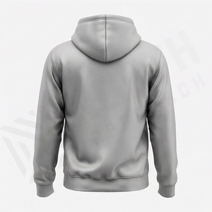 Sweat-shirt à capuche unisexe surdimensionné en molleton de coton, coupe ample, brodé et imprimé personnalisé, style streetwear, couleur personnalisable, collection automne - Product Image 2