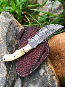Cuchillo de Chef de Acero de Damasco de Alta Calidad, Cuchillo de Cocina Profesional con Hoja Afilada para Carne, Pescado, Verduras y Frutas - Product Image 2