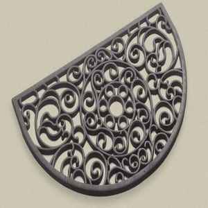 Tapete de Goma Antideslizante para Puerta, 45x75cm, Antibacteriano, Decorativo, para Entrada Interior y Exterior - Product Image 1