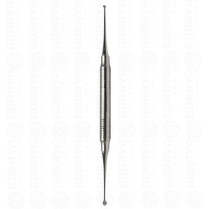 Premium Miller No. 9 Curetas Óseas de Doble Extremo de 2.8mm y 3.4mm, Instrumento Quirúrgico Ortopédico de Acero Inoxidable de Grado Médico - Product Image 5
