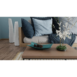 Plateau de service élégant en céramique, plat décoratif de luxe pour la cuisine, idéal pour servir des collations, des desserts lors de vos dîners à la maison ou lors de vos fêtes, à prix abordable. - Product Image 6