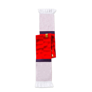 Bufandas Personalizadas de Alta Calidad con Logotipo para Fanáticos del Fútbol, Estilo Invernal, Tela Común, Impresión de Letras - Product Image 3