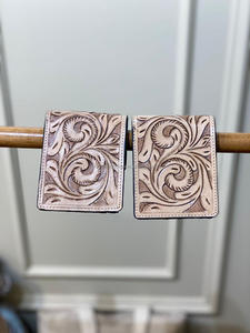 กระเป๋าสตางค์หนังแท้สำหรับผู้ชายแฟชั่นใหม่มีซิปยาวลายตะวันตกที่ใส่บัตรหนังแท้ - Product Image 4