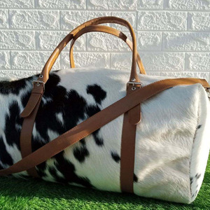 Sacs de voyage en cuir de vachette en gros, fournisseur OEM personnalisé, sacs de voyage en cuir de vachette de haute qualité et premium à vendre - Product Image 2