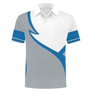 คอลเลคชั่นฤดูร้อน 2024 เสื้อโปโลชายคุณภาพพรีเมียม แบบสั้น สกรีนลายตามสั่ง ปุ่มตัดสี ขายส่ง - Product Image 3