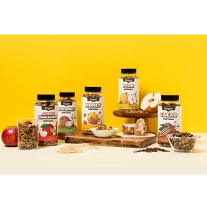 [FARMTOGLOBAL] Ongok Honey Chipnola Whole Grain Granola Cereal Baked Honey <b>Snack</b> Korean Breakfast Food Product - Product Image 1