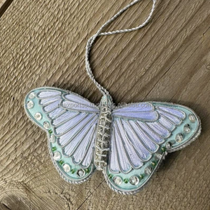 Adorno de Pájaro Rosa, Aleación, Hecho a Mano, Bordado con Cuentas, Diseño de Paloma, Decoración Navideña Moderna para Árbol de Navidad, para Hombres Cristianos - Product Image 3