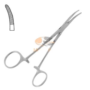 คีมหลอดเลือด cairns โค้ง15.0ซม. คีมห้ามเลือดอุปกรณ์ทางการแพทย์ทำจากสเตนเลสเครื่องมือผ่าตัดหลอดเลือด - Product Image 2