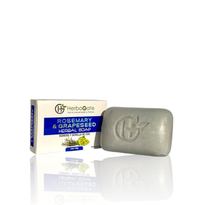 Jabón Herbal Natural de Romero y Semilla de Uva para una Limpieza Profunda, Hidratación y Cuidado Diario de la Piel - Product Image 2