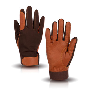 Top Seller Product Genuine Leather Riding Gloves Size L, Premium Unisex Horse Riding Gloves For <b>Equestrian</b> Activities - Product Image 1