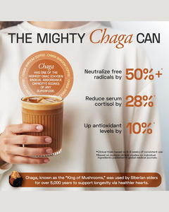 Organic Chaga Shroom <b>Coffee</b> Mix Natural <b>Coffee</b> Flavor Antioxidant-Rich Superfood for Daily Nutrition - Product Image 5