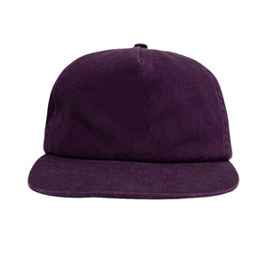 Gorra de Béisbol Personalizada Premium de Pana con Cierre a Presión, Logotipo Bordado, Ajustable, de 6 Paneles, de Algodón, para Exteriores - Product Image 1