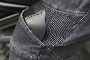 Pantalones vaqueros de moto al por mayor 2026: Jeans casuales vintage rectos para motociclista, a prueba de caídas, para hombre - Product Image 3