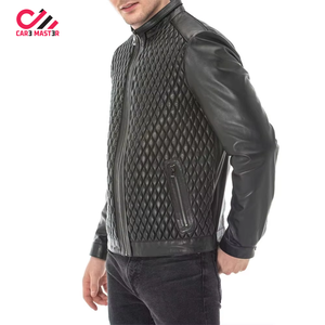 New Arrival Fashionable Outdoor Clothing Winter Cowhide <b>Leather</b> <b>Jacket</b> Men Clothing Regular <b>Long</b> Sleeves Cowhide <b>Leather</b> <b>Jacket</b> - Product Image 6