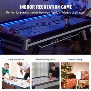 89 \ "tavolo da Hockey sportivo a LED da interni per bambini adulti sistema di punteggio elettronico e Set da gioco Arcade per sala giochi di casa - Product Image 6