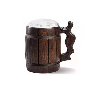 Jarra/Taza de Madera Clásica Ecológica con Volumen Personalizado para Regalos Empresariales - Product Image 5