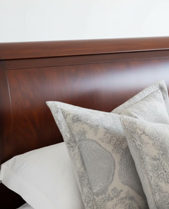 เตียงโรงแรมหรูหราทันสมัย ขนาดควีนไซส์/คิงไซส์ พร้อมที่เก็บของ หุ้มด้วยผ้า ดีไซน์แผงไม้ เหมาะสำหรับใช้ในโรงเรียนและอพาร์ตเมนต์ - Product Image 3