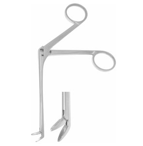 Pinces Weil-Blakesley en acier inoxydable de haute qualité, courbées vers le haut à 30 degrés °   à 45 °   angle de 4 mm, longueur de travail 110 mm, 786 - Product Image 4