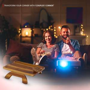 Table de canapé stable en bois |   Plateau antidérapant pour accoudoir de canapé |   Fabricant de plateaux de canapé pliables en bois - Product Image 4