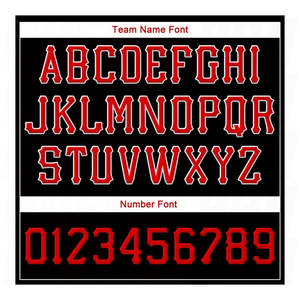 Casquette de baseball structurée unisexe personnalisée noire, rouge et blanche, brodée, ajustable, style streetwear, visière plate, mode hip-hop - Product Image 4