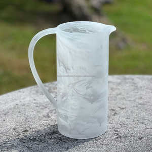 Quality Antique-Design Resin Jug New Color Shaded Trending Pitcher for Water Fruit Juice <b>Tea</b> <b>Infusion</b> Customized Resin Jug - Product Image 4