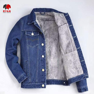 Veste en jean personnalisée Ryan Pro Gear pour hommes avec logo personnalisé, design ODM - Product Image 1