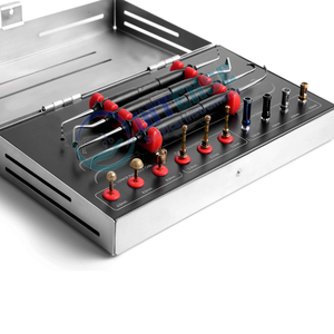 Kit Premium de Implantes Dentales para Levantamiento de Seno Manual, Juego de Herramientas Quirúrgicas con Topes de Abordaje Lateral Crestal y Fresas de Diamante - Product Image 1