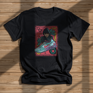 เสื้อยืดผู้ชายแฟชั่น ป้องกันริ้วรอย พิมพ์ลาย มีกระเป๋าเสื้อ แขนสั้น ผ้าบรอดคลอธเนื้อนุ่ม สวมใส่สบาย รับผลิตแบบ OEM - Product Image 1