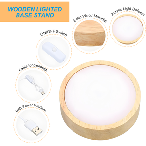 Lámpara LED 3D con Forma de Antílope, Luz Nocturna, Cable USB Tipo A, Control de un Botón, Brillo Blanco Cálido Suave de 2700K, Decoración para Dormitorio Pequeño, Regalo - Product Image 3