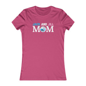 T-shirt rose vif à motif « Family Legacy » pour femme, design « Mom », en coton doux, manches courtes, col rond, vêtement décontracté pour tous les jours - Product Image 1