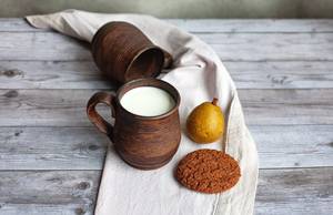 Tasse en bois naturel artisanale, grain de bois rustique, pour café et bière, vente en gros, produit tendance - Product Image 5