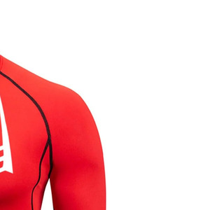<b>Men</b> Solid 100% Polyester <b>Compression</b> <b>Shirts</b> Short Sleeve Lightweight Breathable Eco-Friendly Athletic Gym Fitness Training Wear - Product Image 5