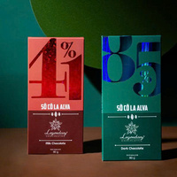 Chocolate Negro Sólido Sin Azúcar 85% 80g, Chocolatería Legendaria de Alta Calidad, Certificado ISO, Snacks Saludables, Venta al Por Mayor OEM/ODM