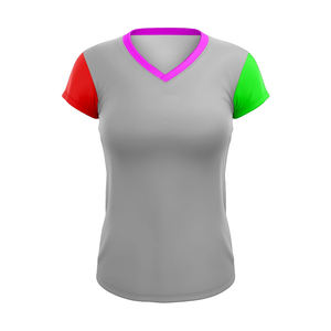 เสื้อเบสบอลซอฟต์บอลคอวีสั่งทำพิเศษจากโรงงาน พิมพ์ลายแห้งเร็ว ผ้าตาข่ายปักตัวอักษรแบบ Tackle Twill ขายส่งชุดกีฬา - Product Image 1