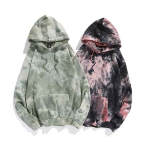 เสื้อฮู้ดดี้ย้อมสีไท-ได ยูนิเซ็กซ์ จาก Zipro Industries ผ้าฝ้าย 100% เฟรนช์เทอร์รี่ ทรงโอเวอร์ไซส์ สวมใส่สบาย มีกระเป๋าเสื้อ เหมาะสำหรับใส่ในฤดูใบไม้ร่วง - Product Image 1