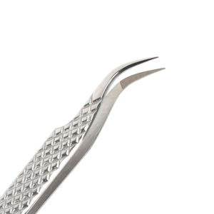 Prix de gros - Pinces à cils pointues de qualité supérieure - Pinces à cils en acier inoxydable personnalisées - Outils de beauté sur mesure - Product Image 1