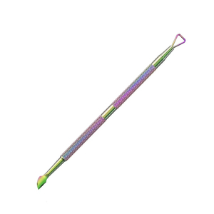 Pousse-cuticules en acier inoxydable, outil de soin beauté, fabricant de marques privées, pousse-cuticules professionnel, accessoire de manucure OEM - Product Image 3